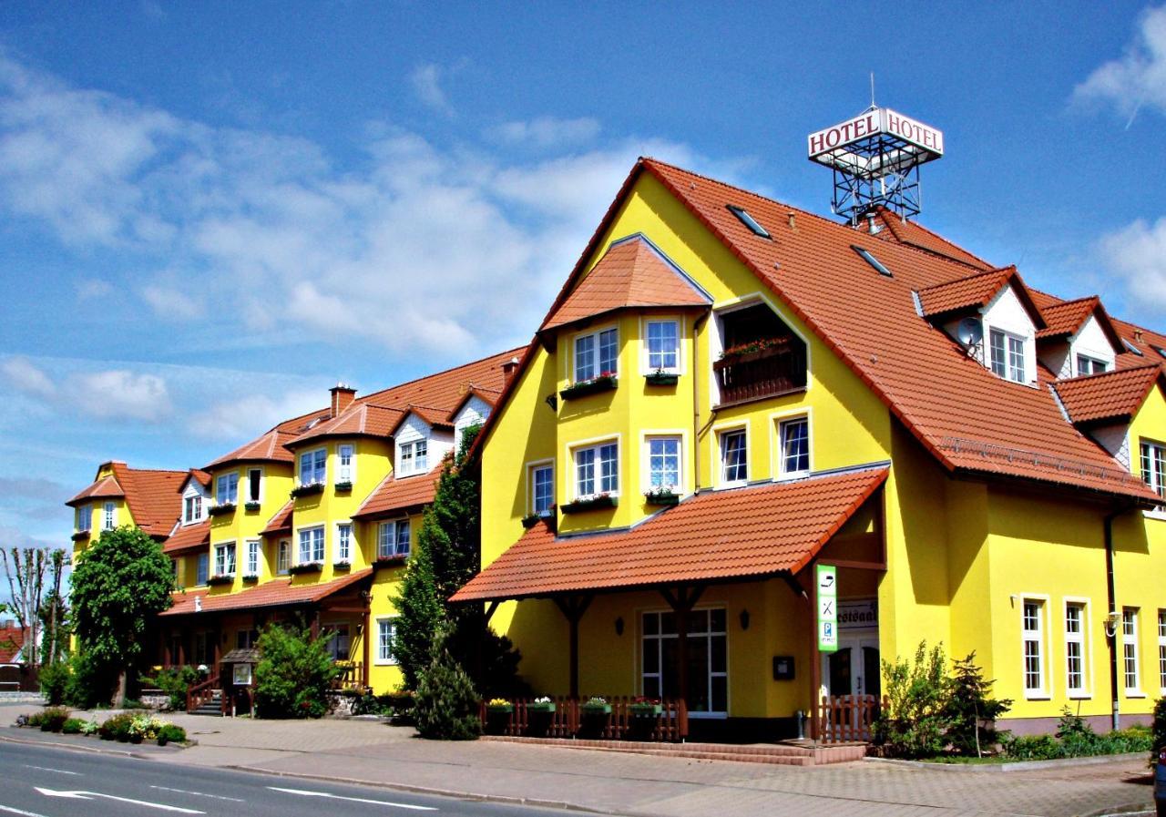 Landgasthof Zur Goldenen Aue Nordhausen Bagian luar foto